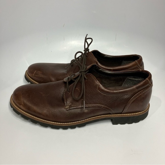 Rockport Kevan oxford leather shoes brown size 10‎